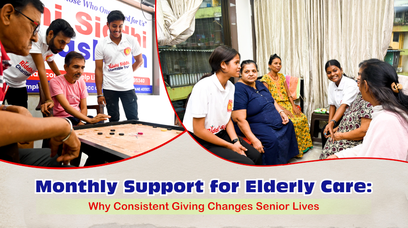 monthly support for elderly care