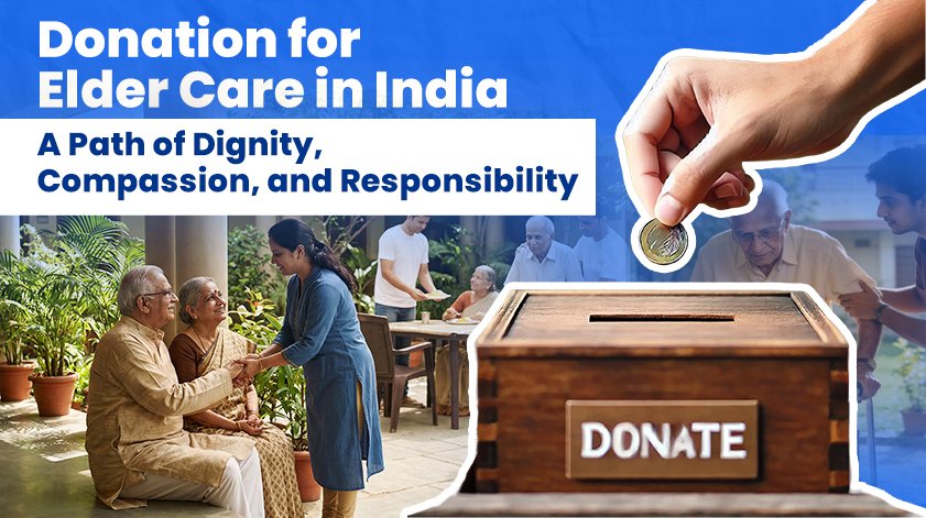 donation for elder care in India 