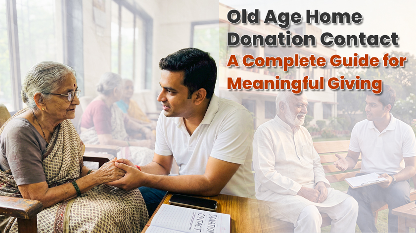 donation for elder care in India 