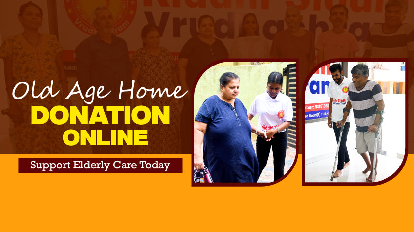 Old Age Home Donation Online