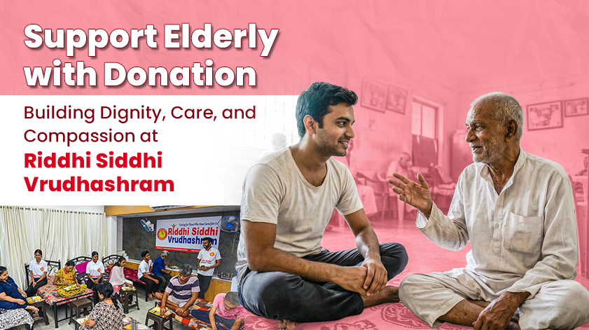 donation for elder care in India 